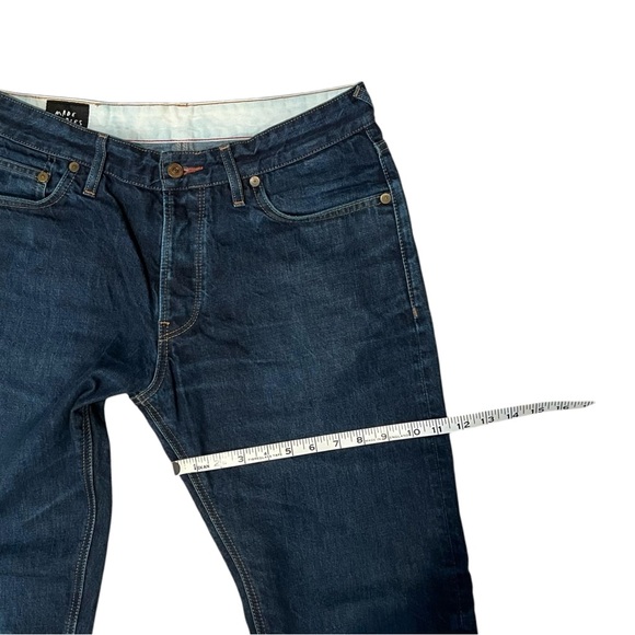 📌 SOLD Hiut Denim Designer Jeans RARE Made in Wales Workr Straight Leg 34x32 - Picture 13 of 16